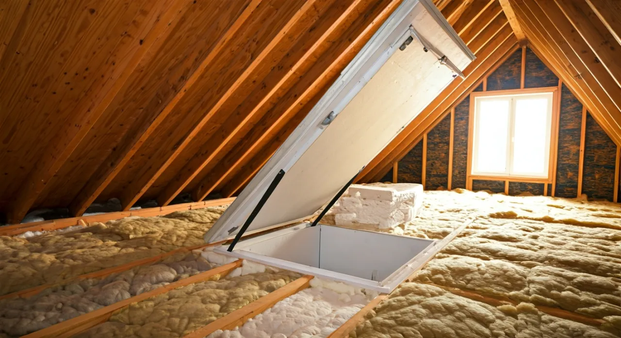 Jak ocieplić właz na strych i uniknąć strat ciepła w domu