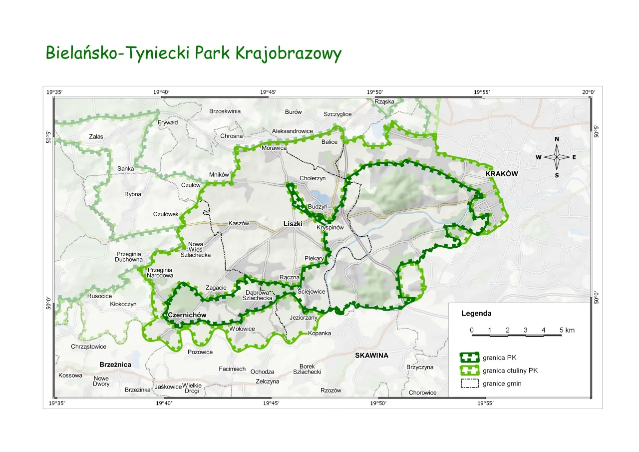 Bielańsko-Tyniecki Park Krajobrazowy: Odkryj zielone serce Krakowa