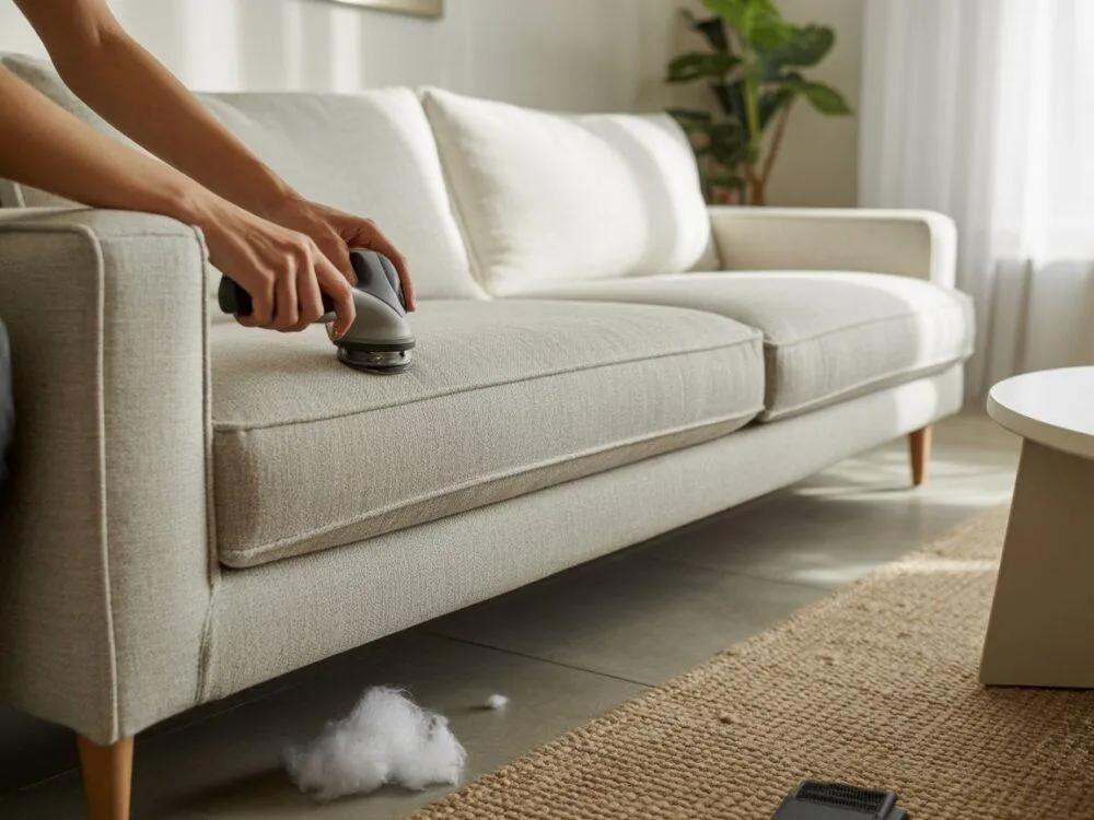 Jak usunąć zaciągnięcia na kanapie: skuteczne metody dla każdego materiału