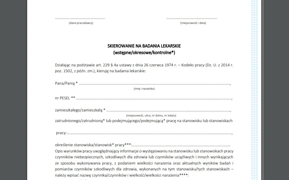 Czy na badania medycyny pracy należy się dzień wolny? Sprawdź to!