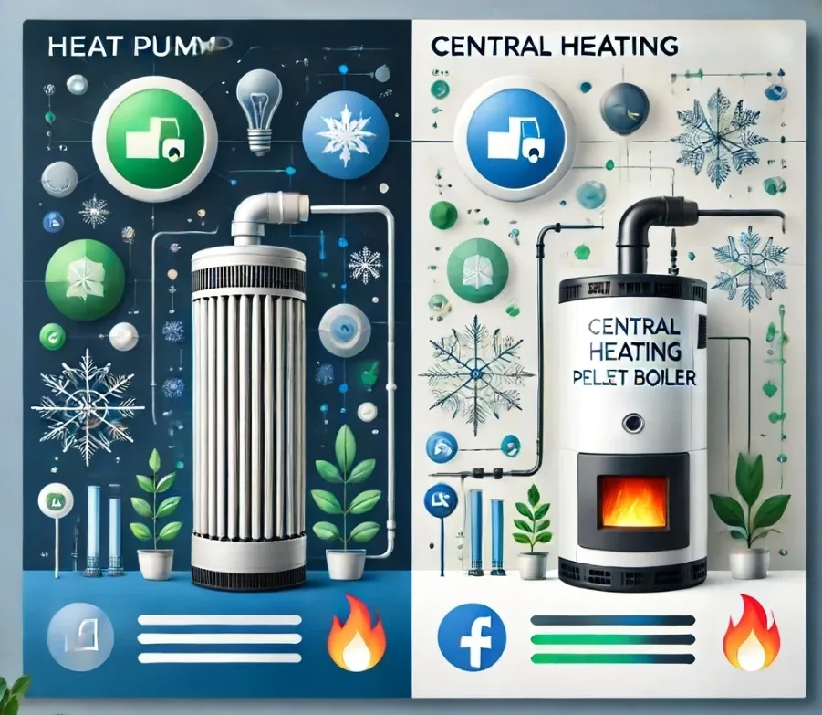 Pompa ciepła czy pellet – co wybrać, by zaoszczędzić na ogrzewaniu? Pompa ciepła czy pellet – co wybrać, by zaoszczędzić na ogrzewaniu?