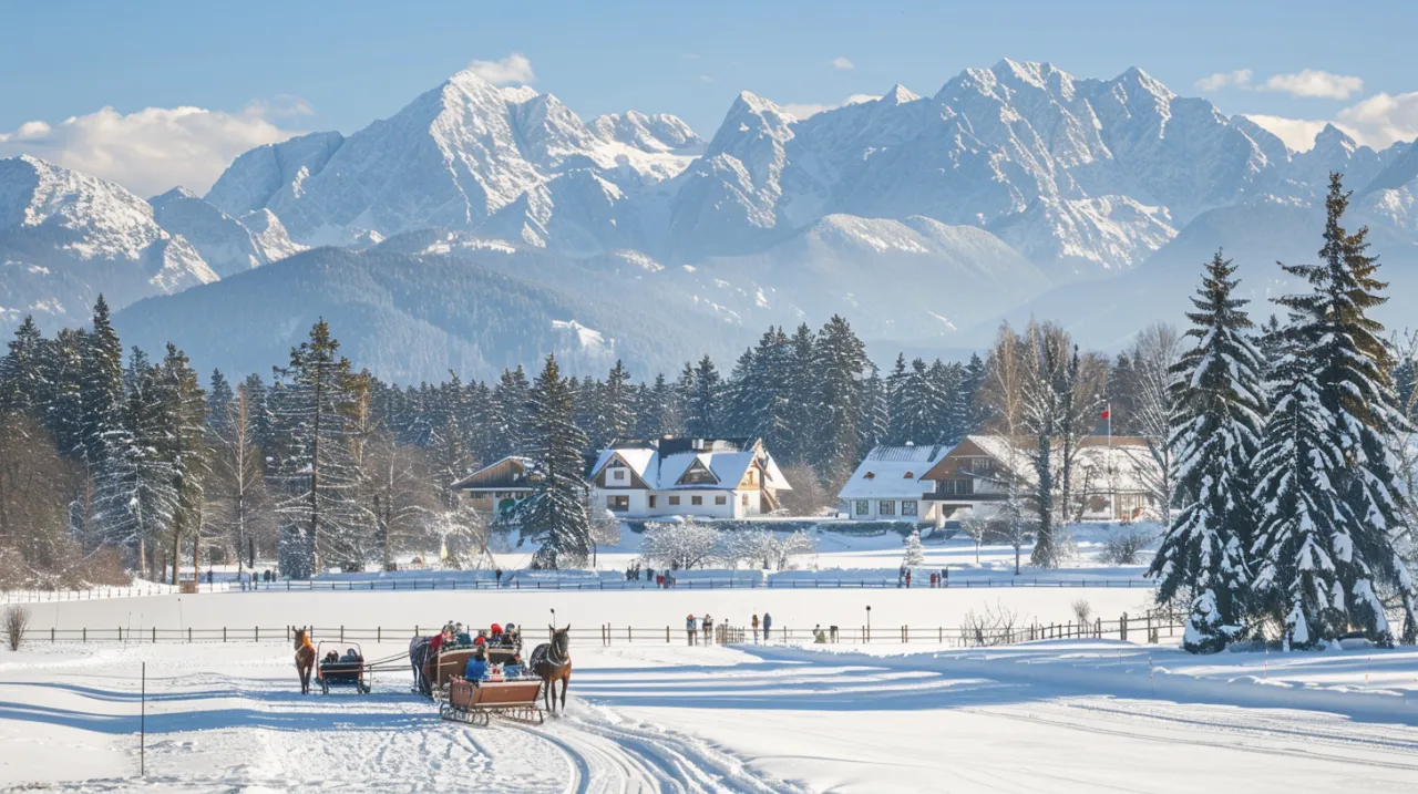 Zimowa Gubałówka: Kuligi, lodowisko oraz inne atrakcje dla rodzin