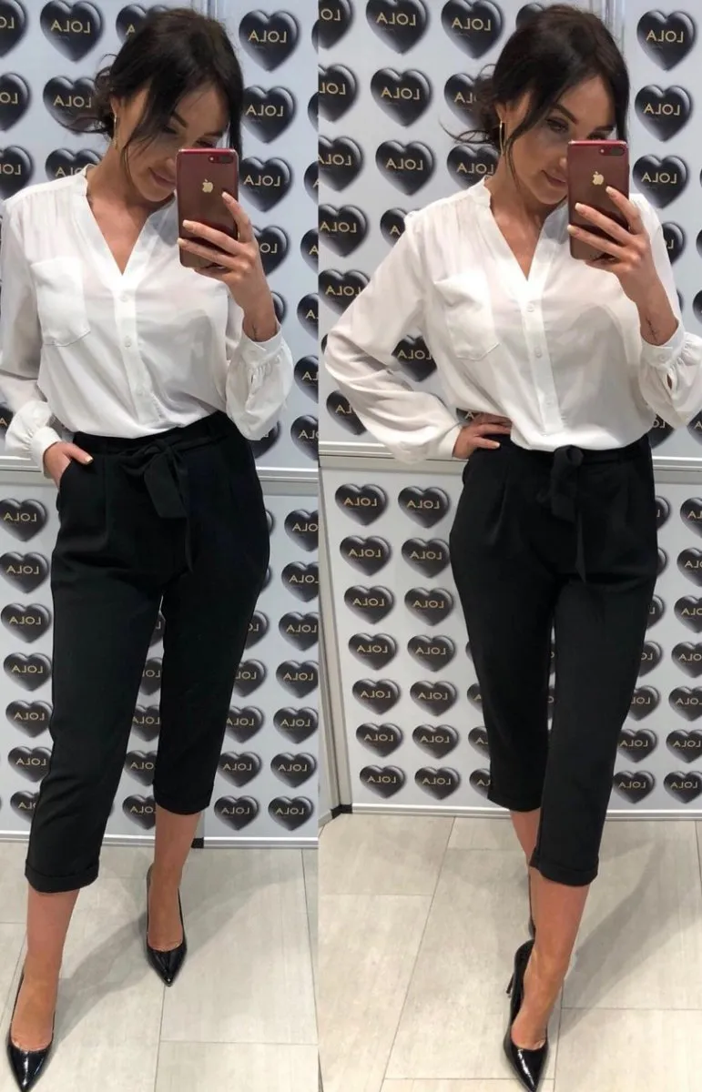 Co ubrać do czarnych eleganckich spodni? 7 stylowych propozycji