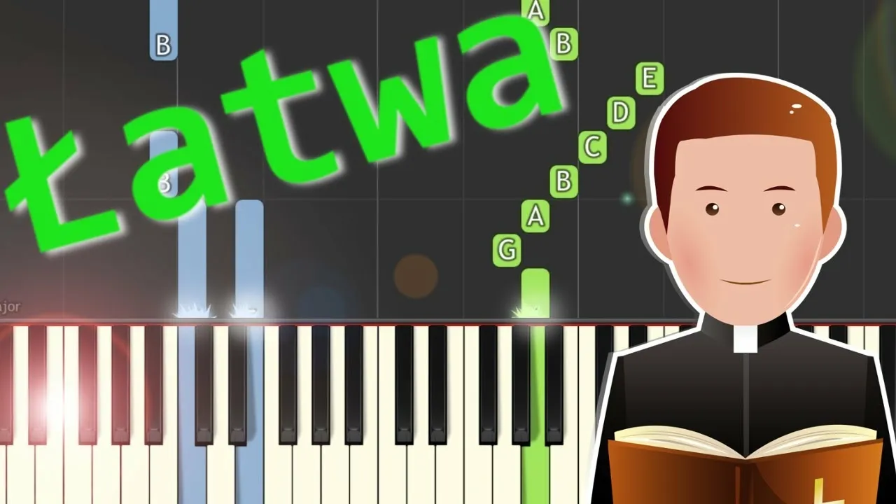 Nuty do twoja miłość jak ciepły deszcz – zagraj ją łatwo na pianinie