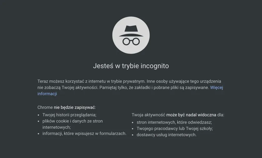 Jak włączyć tryb incognito na laptopie i chronić swoją prywatność