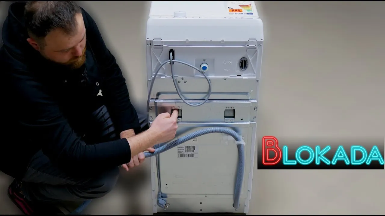 Jak dostać się pod bęben pralki ładowanej od góry? Poradnik