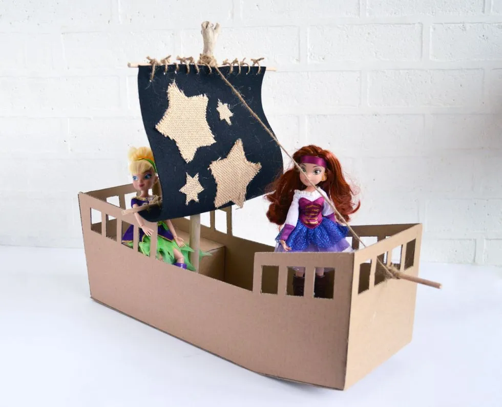 Jak zrobić statek piracki z kartonu - proste kroki i ciekawe pomysły