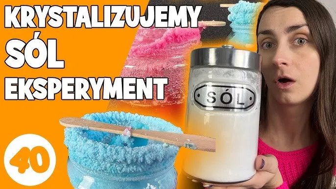 Eksperyment z wodą i solą: Jak stworzyć piękne kryształy w domu