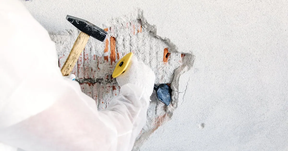 Jak usunąć tynk dekoracyjny? Skuteczne metody i porady krok po kroku