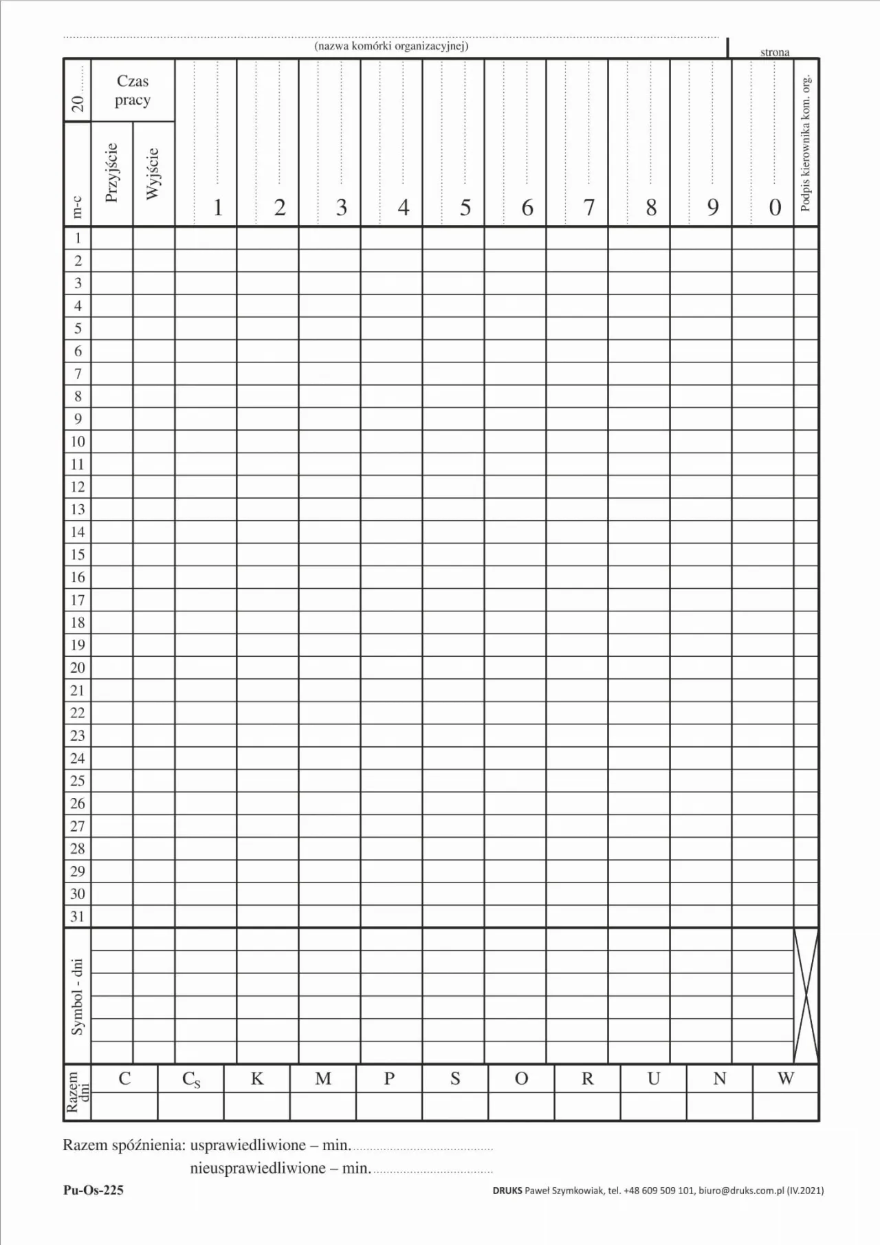 Kto odpowiada za listę obecności na stażu? Sprawdź ważne informacje