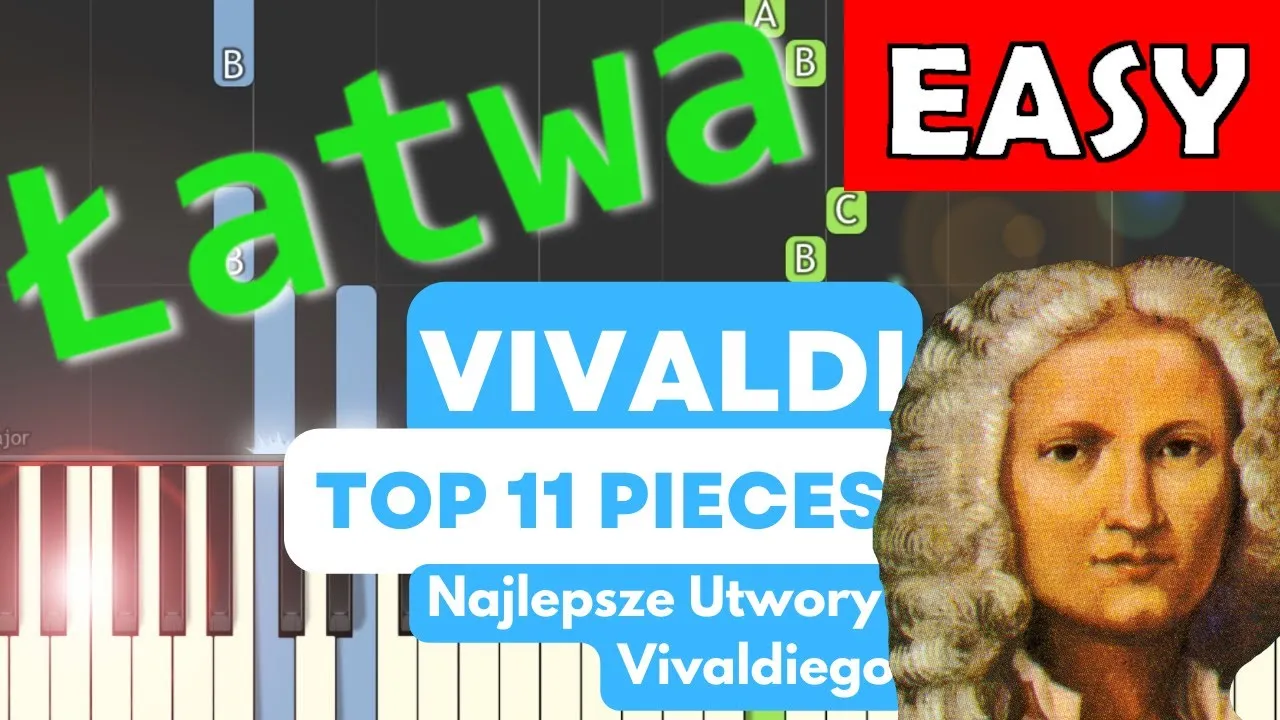 Partytura Antonio Vivaldi – Nuty do najpopularniejszych utworów