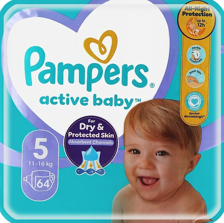 Pieluszki Pampers Sleep and Play czy Active Baby – co wybrać dla dziecka?