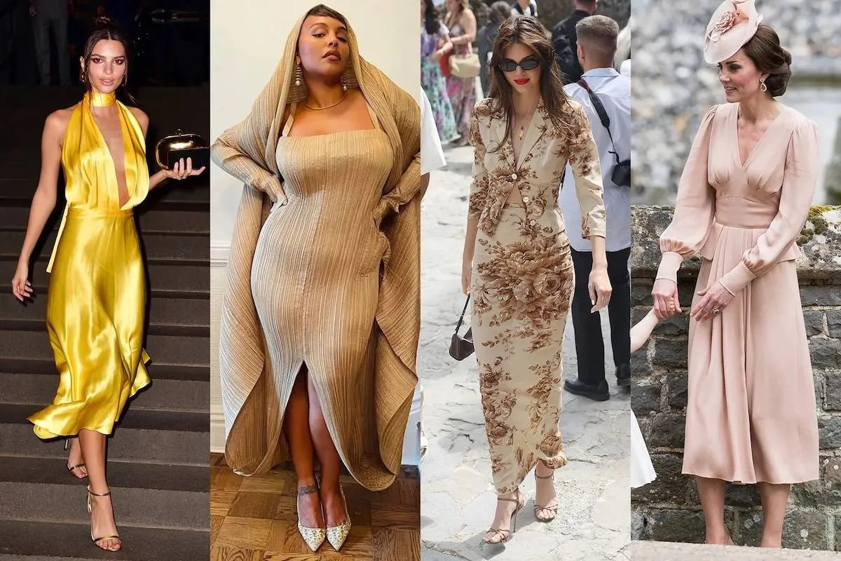 Jak ubierają się gwiazdy na wesele? Inspiracje, które zachwycają