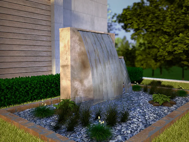 Jak samemu zrobić ścianę wodną w ogrodzie - krok po kroku i bez problemów