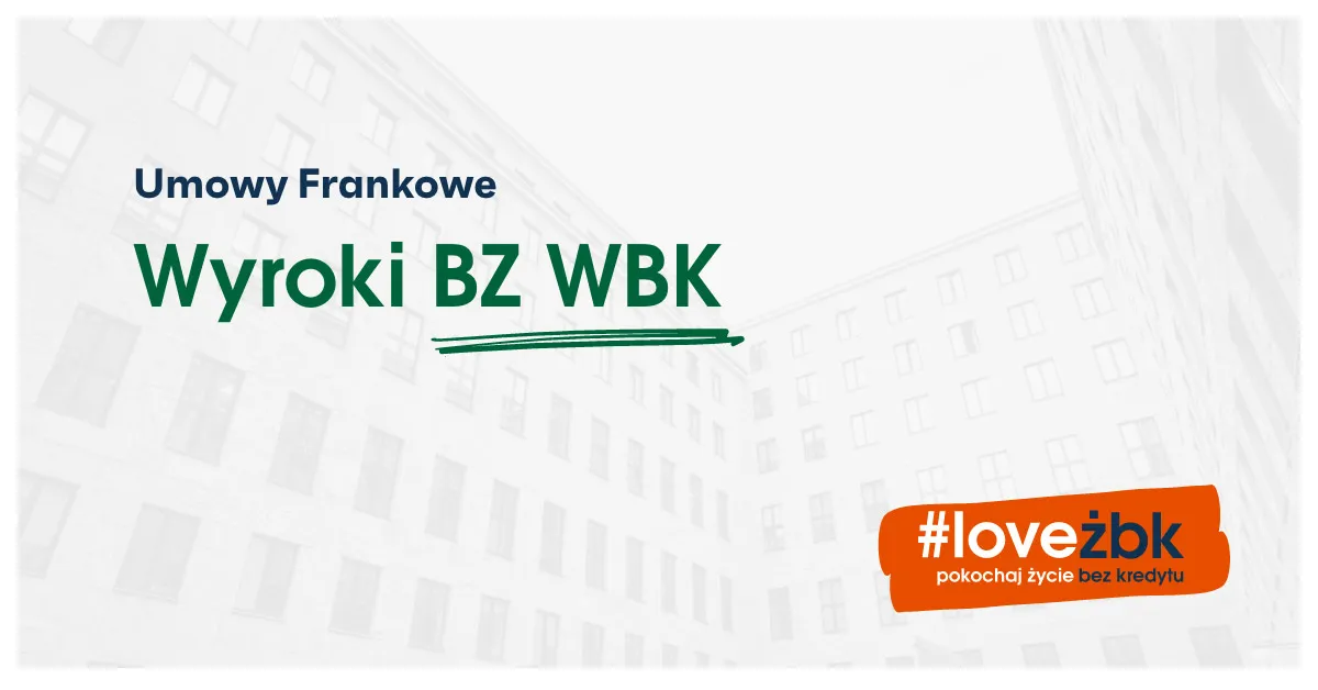 Czy BZ WBK naprawdę udzielał kredytów we frankach szwajcarskich?