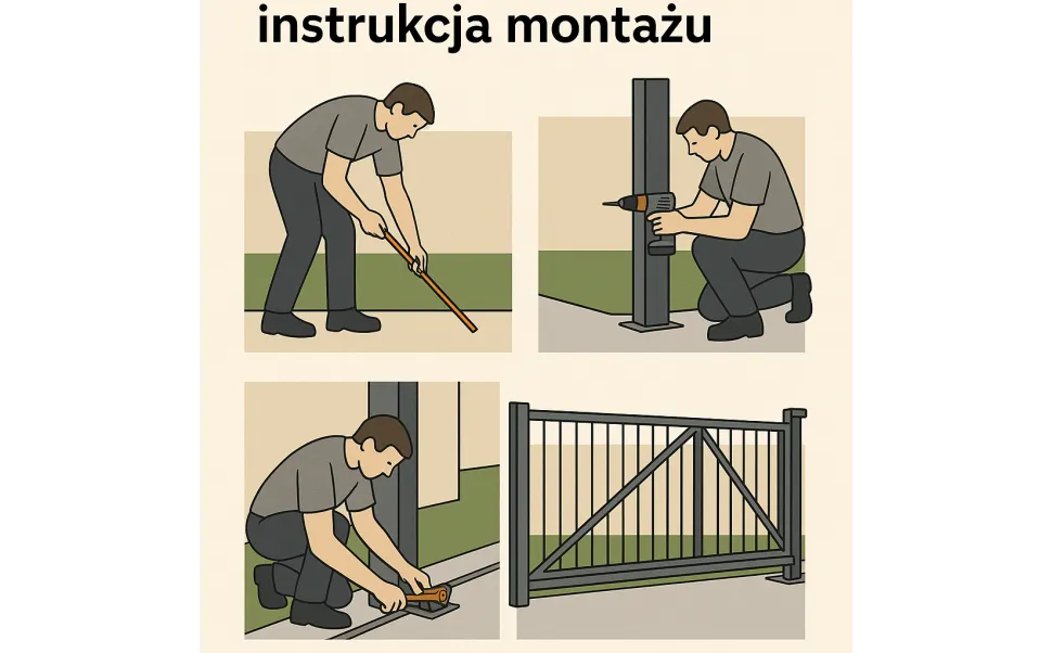 Jak zamontować napęd do bramy przesuwnej - uniknij najczęstszych błędów