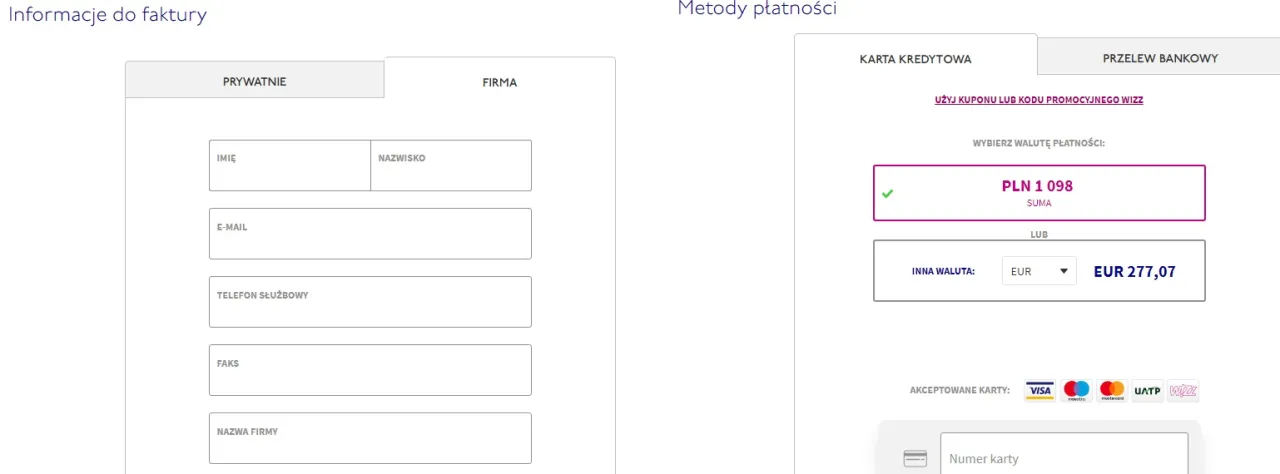 Jak kupić bilet lotniczy przez internet w Wizz Air bez problemów