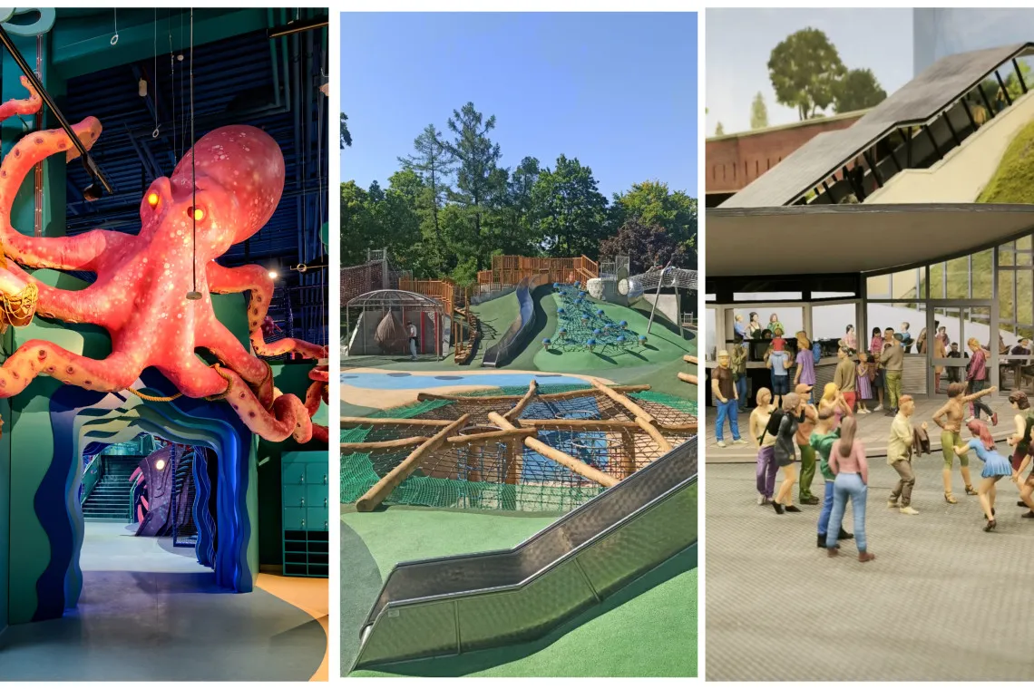 Który duży plac zabaw w Polsce oferuje więcej atrakcji dla dzieci?