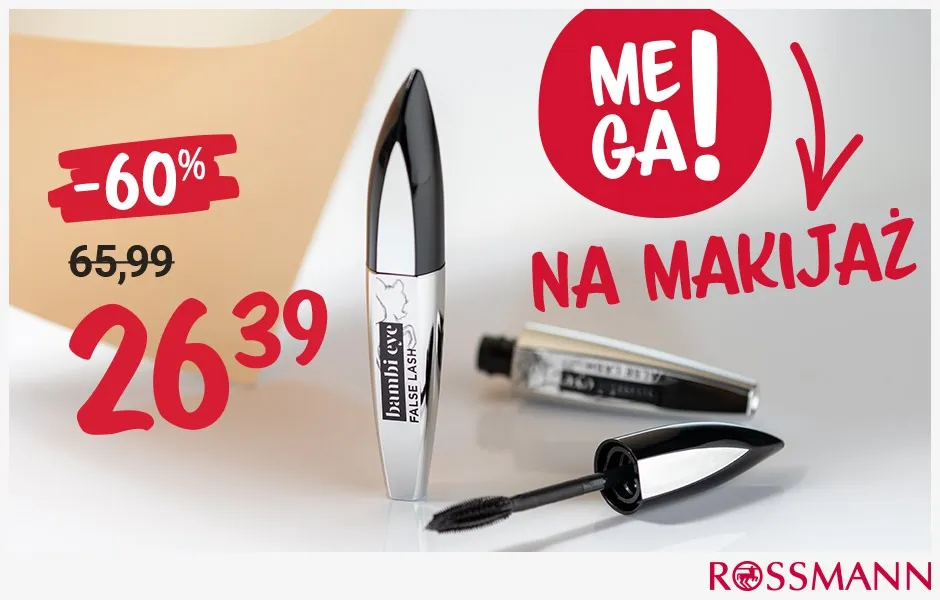 Kiedy promocja w Rossmannie? Daty, -55% na makijaż i 2+2!