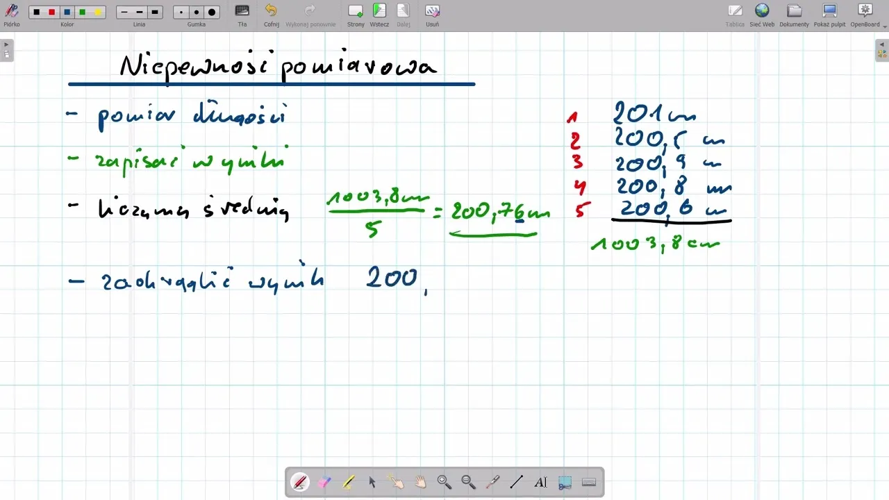 Niepewność pomiaru w fizyce: Co to? Obliczaj i zapisuj wyniki!
