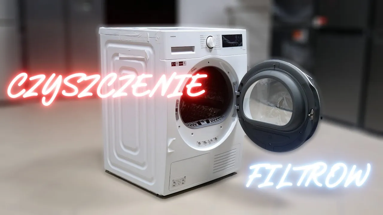Jak wyczyścić filtr w suszarce Samsung, aby uniknąć problemów z suszeniem