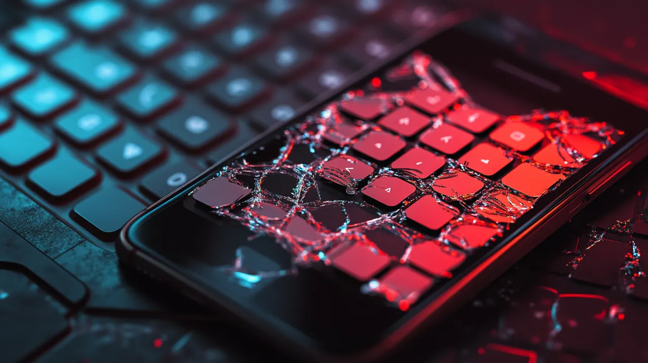 Pęk kluczy iPhone - Co zrobić, gdy pęknie klawiatura w iPhone? Pęk kluczy iPhone - Co zrobić, gdy pęknie klawiatura w iPhone?