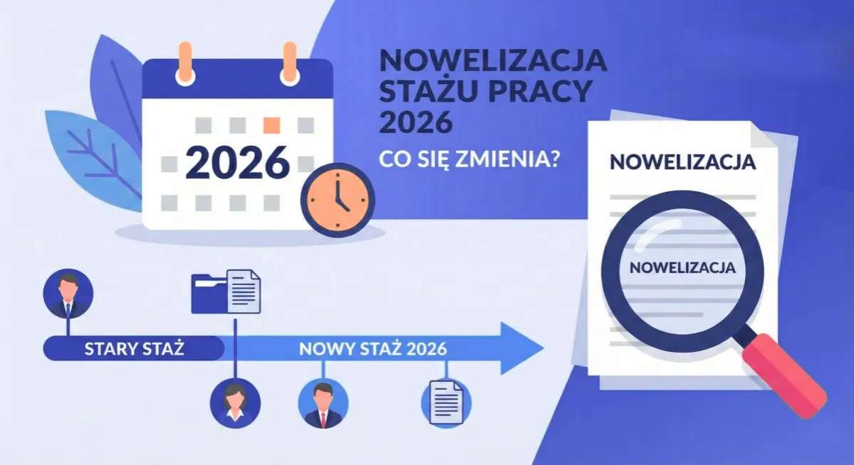 Staż pracy 2026: Co się wlicza? Zlecenie i JDG zmienią Twoje prawa!
