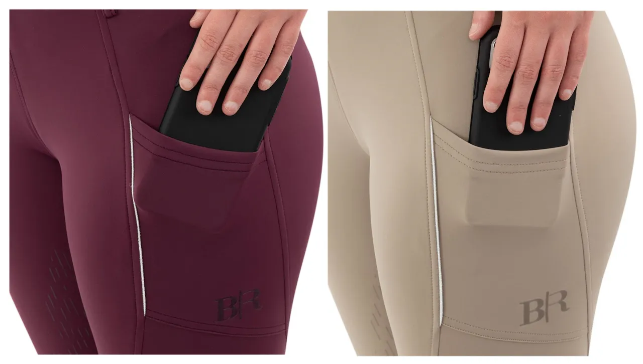 Wygodne legginsy jeździeckie beżowe - komfort i styl w jeździe konnej Wygodne legginsy jeździeckie beżowe - komfort i styl w jeździe konnej