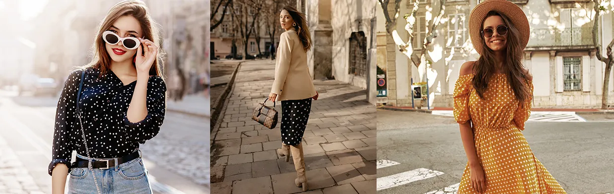 Koszula w grochy: Jak nosić? Stylizacje od biura po wieczór!