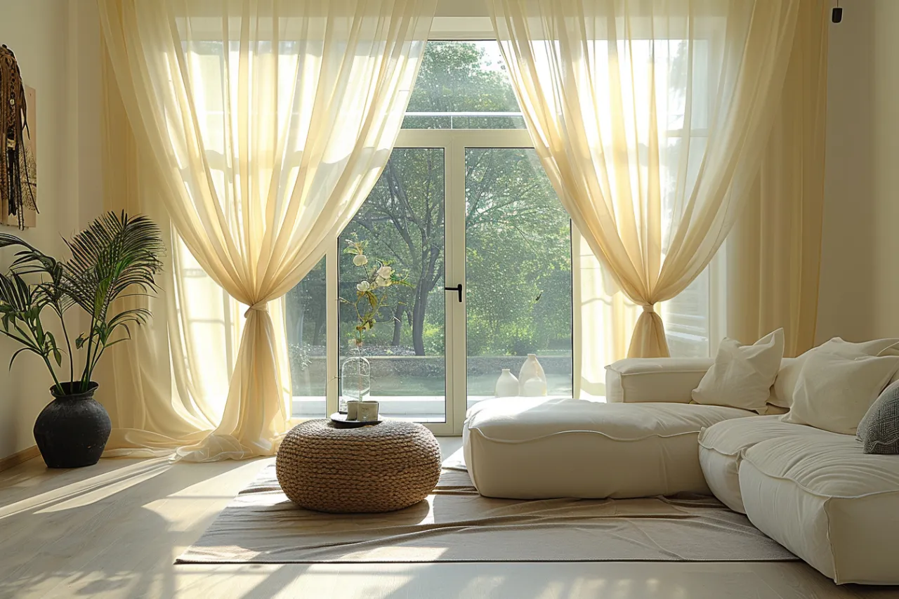 Jak upiąć firany w salonie? Inspiracje i porady Jak upiąć firany w salonie? Inspiracje i porady