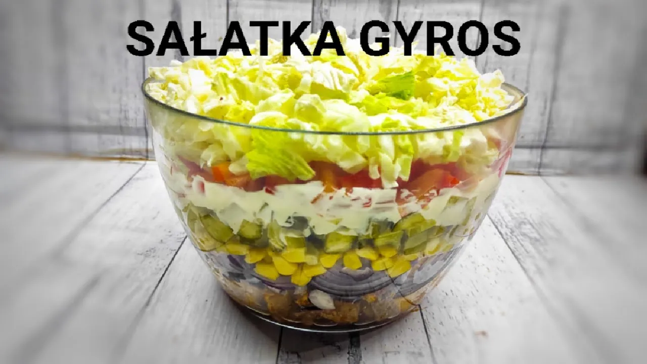 Sałatka gyros z czym podawać - najlepsze dodatki, które zaskoczą smak
