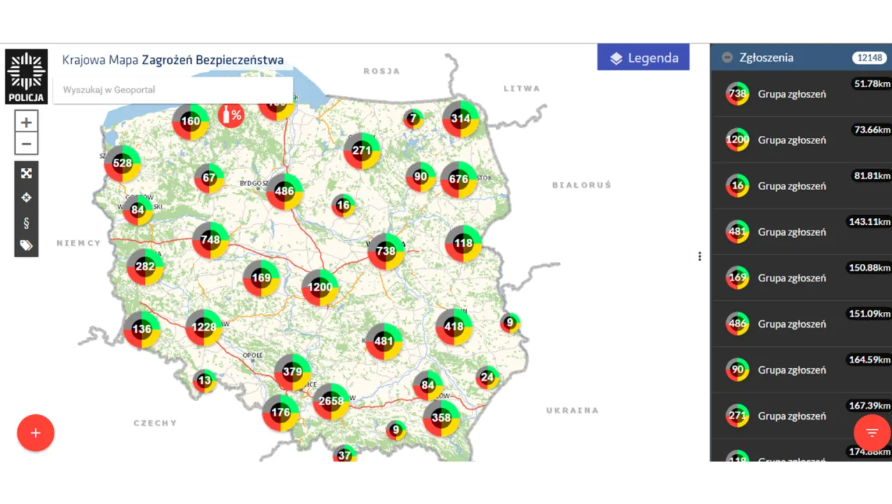 Mapa gdzie stoi policja - uniknij nieprzyjemnych sytuacji na drodze