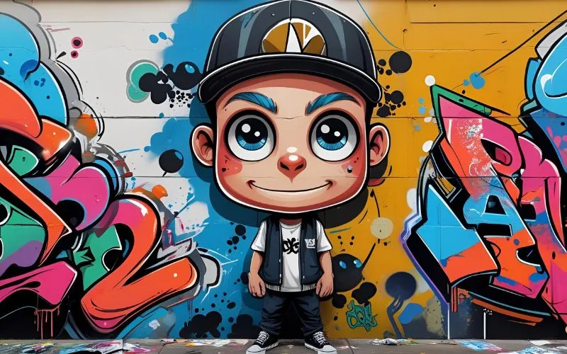 Graffiti-Charaktere: Stile, Entstehung & legale Alternativen