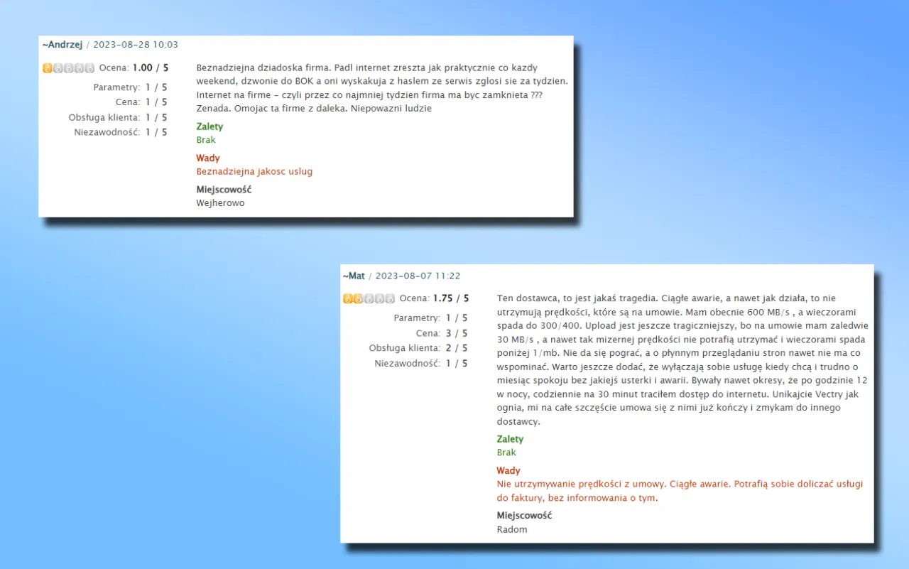 Z jakiej sieci korzysta Vectra? Sprawdź jakość i niezawodność usług