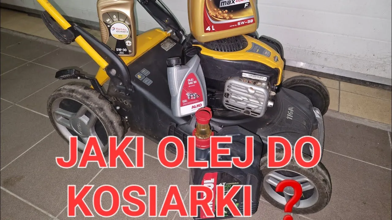 Ile oleju do kosiarki Stiga? Pojemność, typ i wymiana krok po kroku