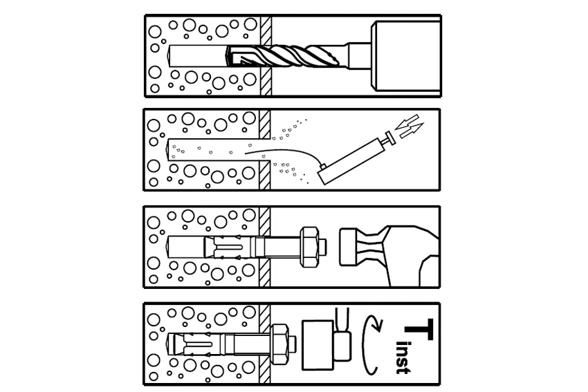 Kotwa do betonu DWG - najlepsze rysunki i gdzie je znaleźć