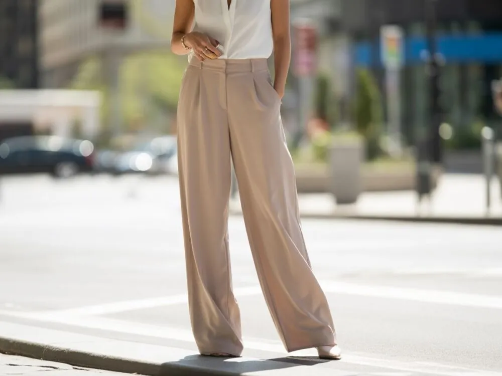 Szerokie spodnie: Jak dobrać idealny fason do sylwetki?