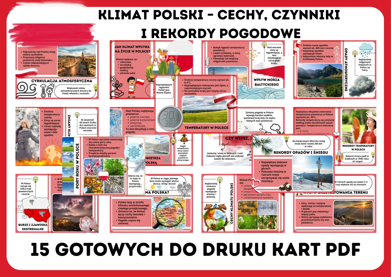 Jaki klimat mamy w Polsce? Zaskakujące fakty o pogodzie i porach roku