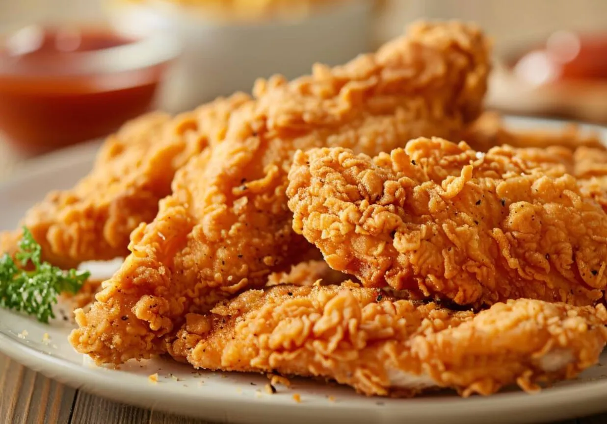 Jak długo smażyć pierś z kurczaka w panierce, by była soczysta?