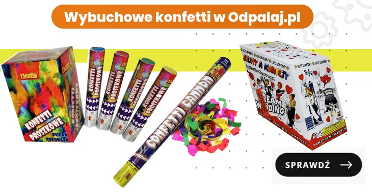 Gdzie kupić wystrzałowe konfetti? Przewodnik po miejscach i cenach