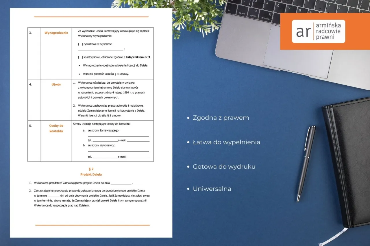 Konferansjer umowa o dzieło czy zlecenie - wybierz mądrze i uniknij problemów