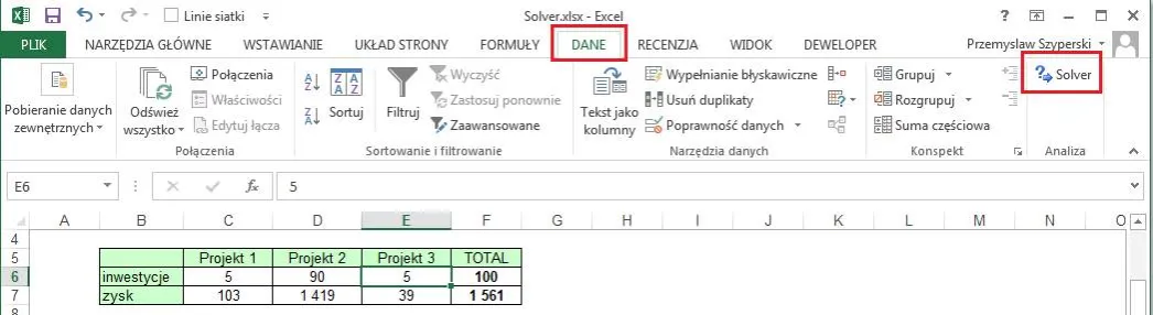 Solver Excel co to jest - poznaj wszystkie możliwości tego narzędzia