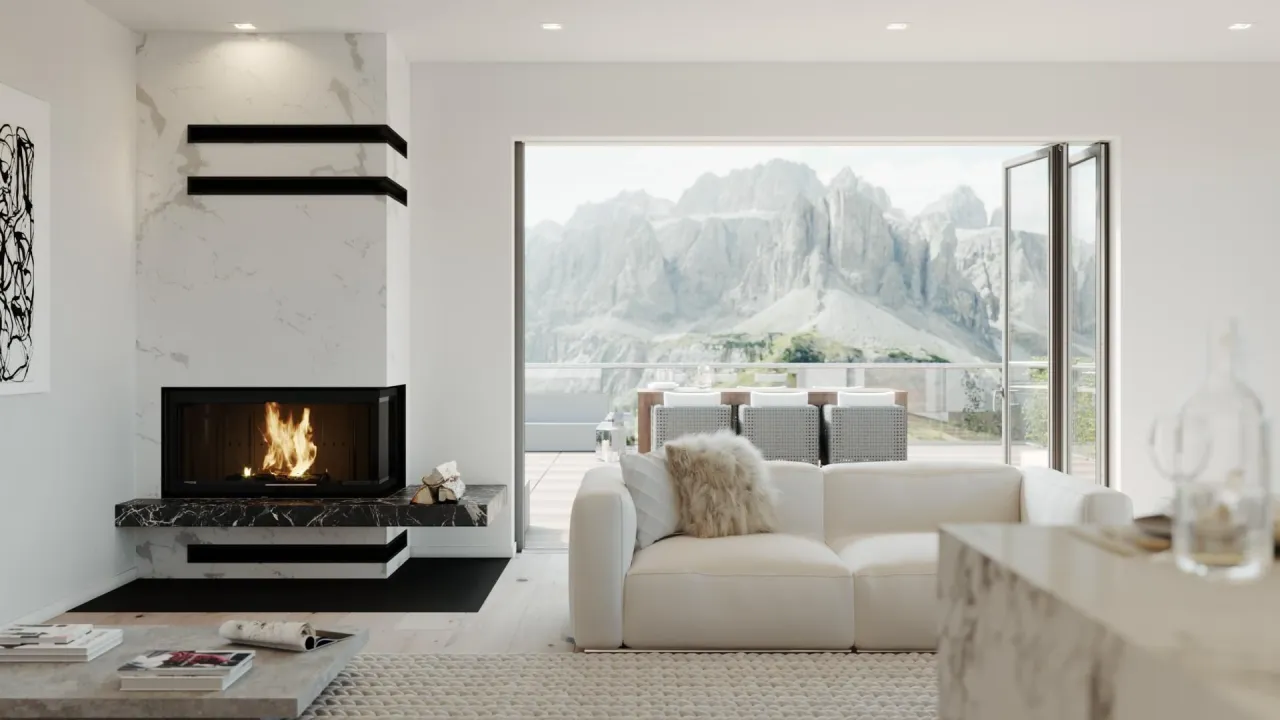 Czym obłożyć kominek w salonie, aby uniknąć nietrafionych wyborów?