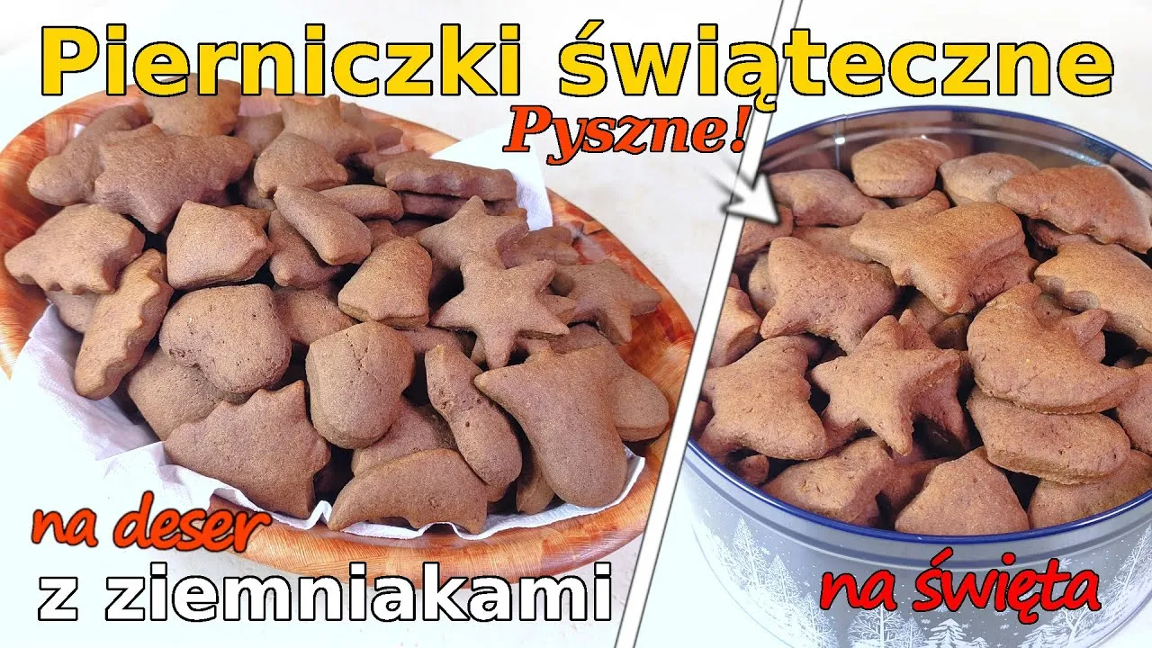 Pierniki z ziemniakami: nietypowy przepis na święta - zaskocz bliskich