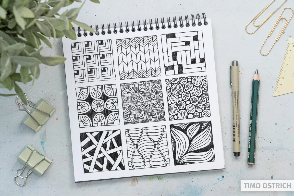 Muster zeichnen leicht: Einfache Anleitungen & kreative Ideen