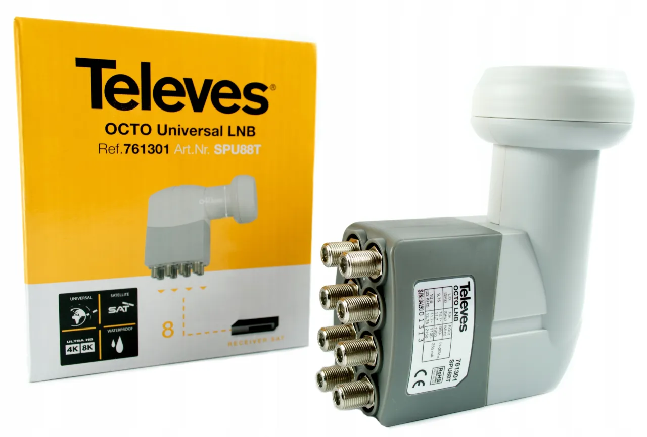 Konwerter 8 wyjść: Octo czy Unicable? Wybierz idealny sygnał! Konwerter 8 wyjść: Octo czy Unicable? Wybierz idealny sygnał!