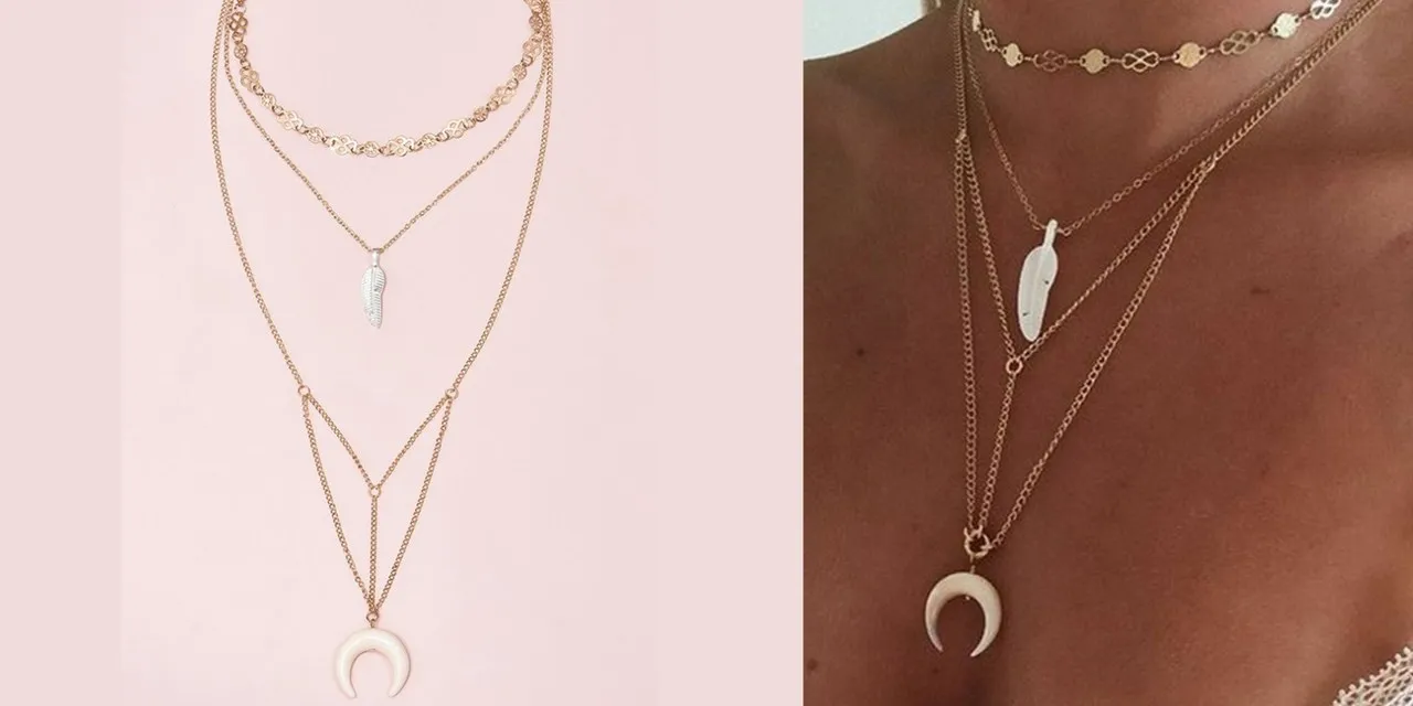 Jaki naszyjnik do zabudowanej sukienki, by nie wyglądać banalnie?