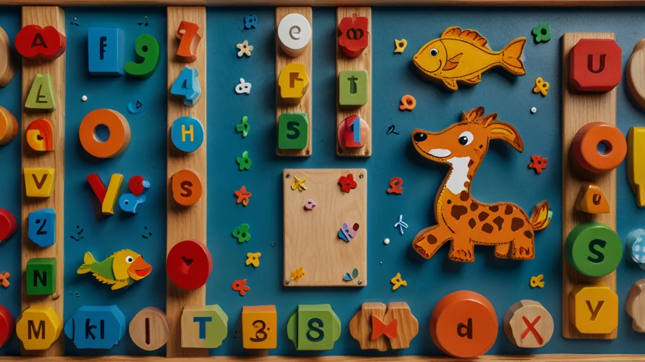 Tablica dla 3 latka: Najlepsze zabawki edukacyjne dla malucha