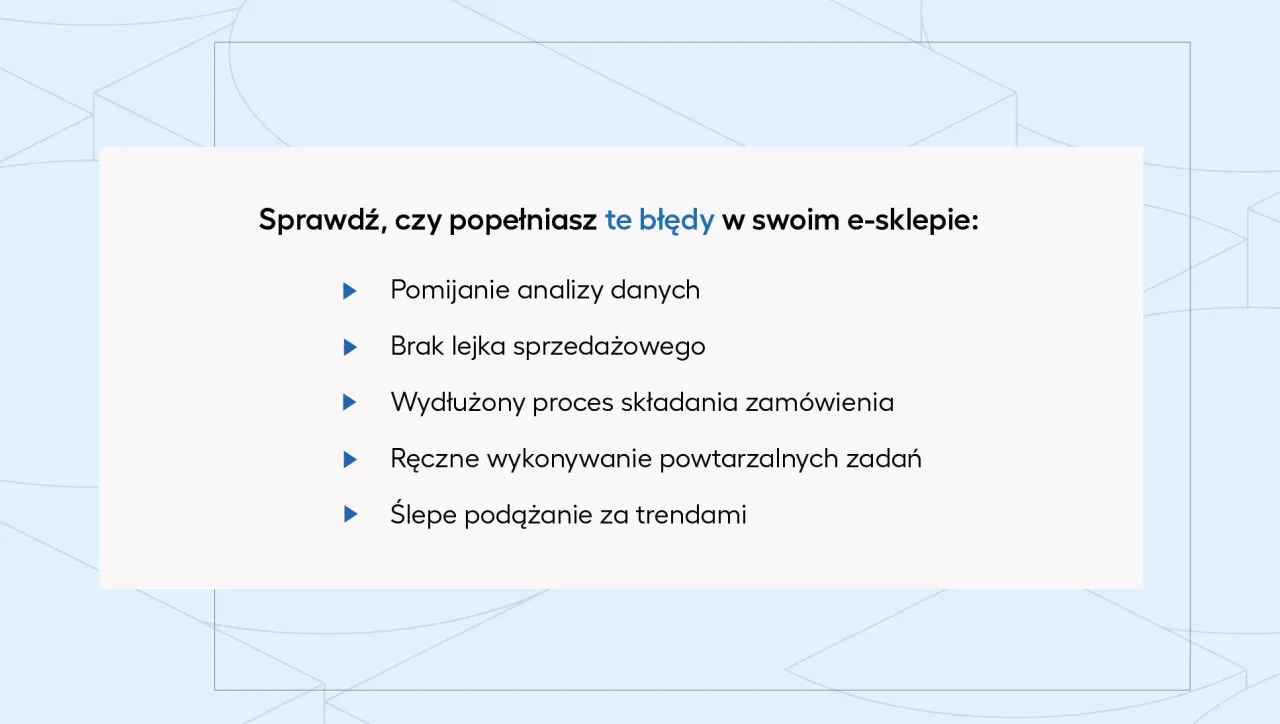 Jak stworzyć sklep internetowy i uniknąć najczęstszych błędów