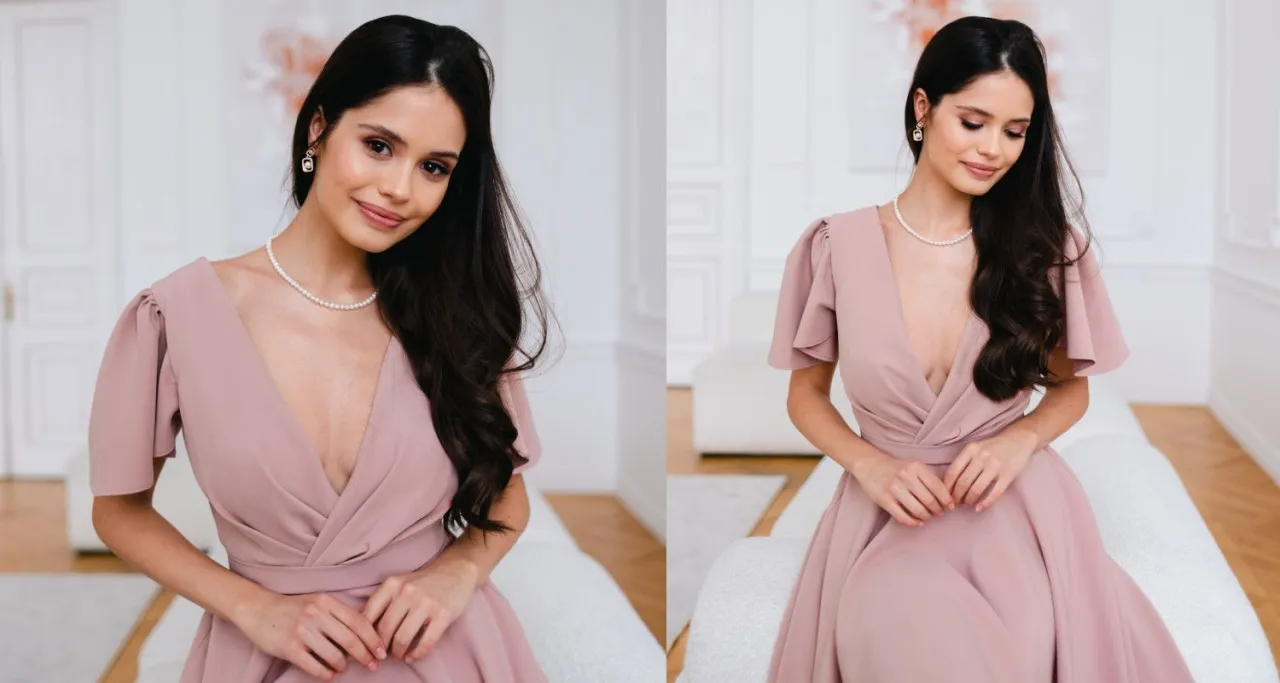 Jaki naszyjnik do różowej sukienki, aby wyglądać olśniewająco?